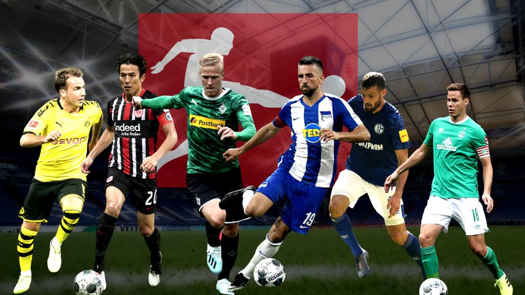 Mario Götze (l.) ist einer von vielen Bundesliga-Stars, deren Vertrag im Sommer ausläuft Mario Götze (l.) ist einer von vielen Bundesliga-Stars, deren Vertrag im Sommer ausläuft