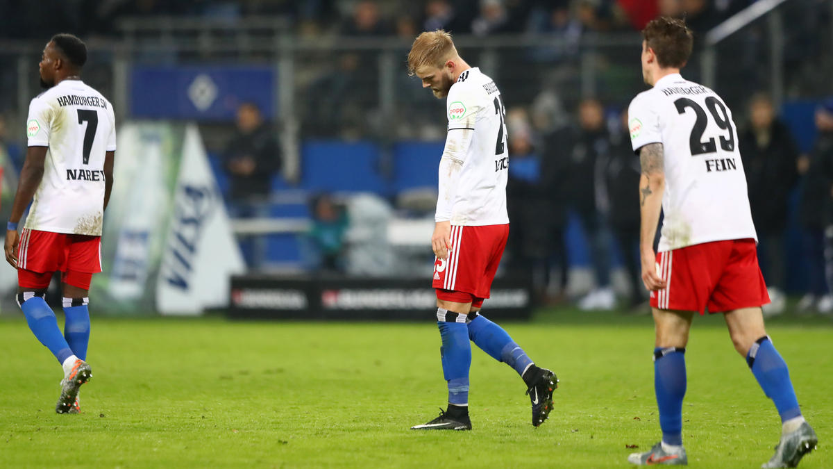 Der HSV kassiert die erste Heim-Niederlage der laufenden Zweitliga-Saison Der HSV kassiert die erste Heim-Niederlage der laufenden Zweitliga-Saison