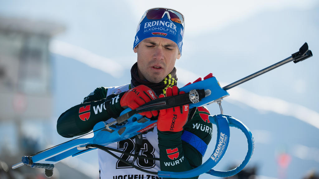 Simon Schempp hatte im Sprint nur den 32. Platz belegt Simon Schempp hatte im Sprint nur den 32. Platz belegt