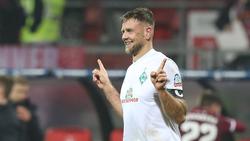 Niclas Füllkrug besorgte gegen seinen Ex-Klub Nürnberg den zwischenzeitlichen Ausgleich für Werder