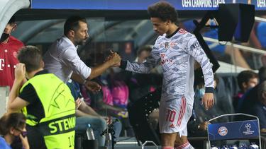 Mittels einer Wette will Hasan Salihamidzic Leroy Sané beim FC Bayern motivieren