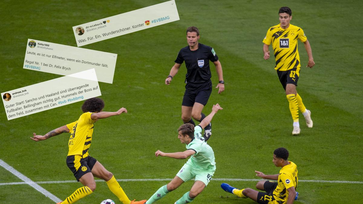 Der BVB besiegte im Bundesliga-Topspiel Gladbach mit 3:0 Der BVB besiegte im Bundesliga-Topspiel Gladbach mit 3:0
