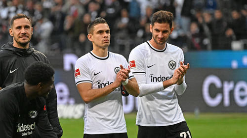 Rafael Borré und Lucas Alario könnten Eintracht Frankfurt verlassen