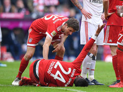 Corentin Tolisso musste gegen den HSV verletzt ausgewechselt werden