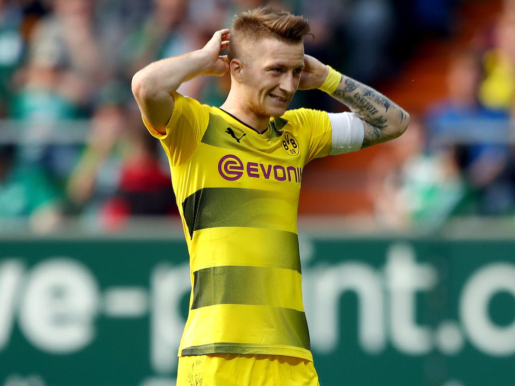 Marco Reus haderte mit vielen verpassten BVB-Chancen