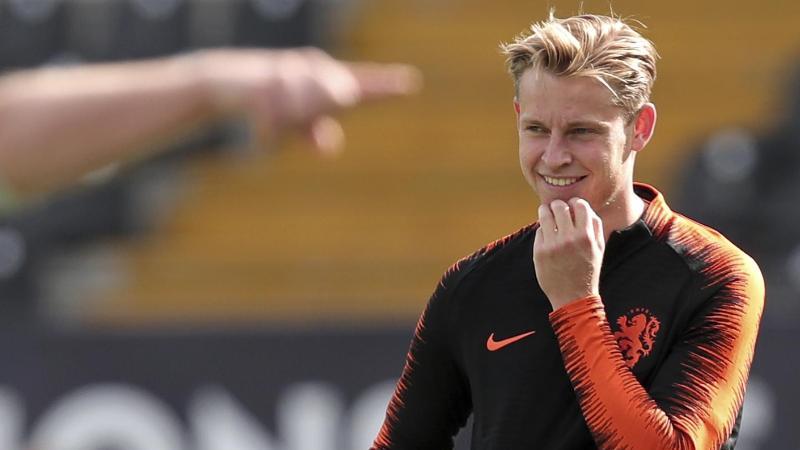 Der Niederländer Frenkie de Jong hofft, dass auch Matthijs de Ligt zum FC Barcelona geht