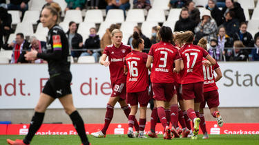 Die Frauen des FC Bayern durften erneut jubeln