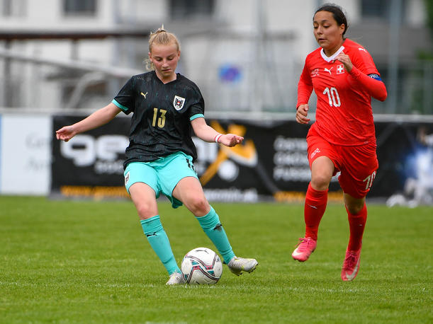 Lara Höcherl erzielte den Führungstreffer zum 1:0.
