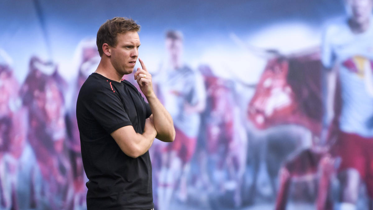 Unzufrieden mit der Leistung von RB Leipzig: Julian Nagelsmann Unzufrieden mit der Leistung von RB Leipzig: Julian Nagelsmann