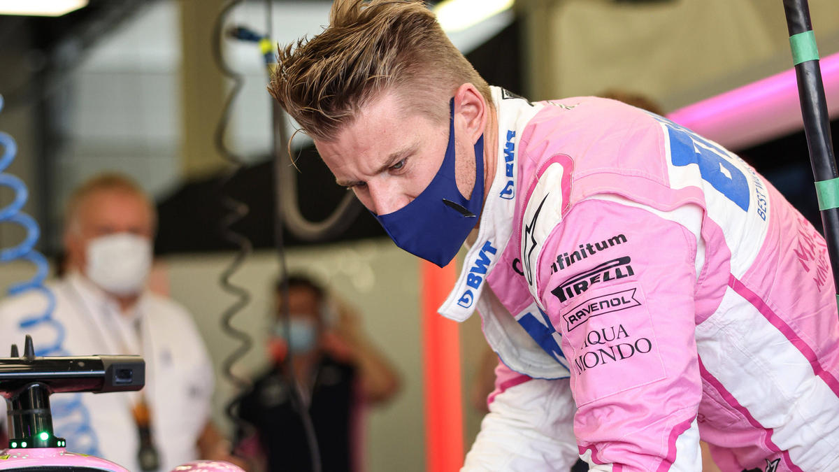 Formel-1-Rückkehrer Nico Hülkenberg verfehlte in Silverstone die Top 10 knapp Formel-1-Rückkehrer Nico Hülkenberg verfehlte in Silverstone die Top 10 knapp