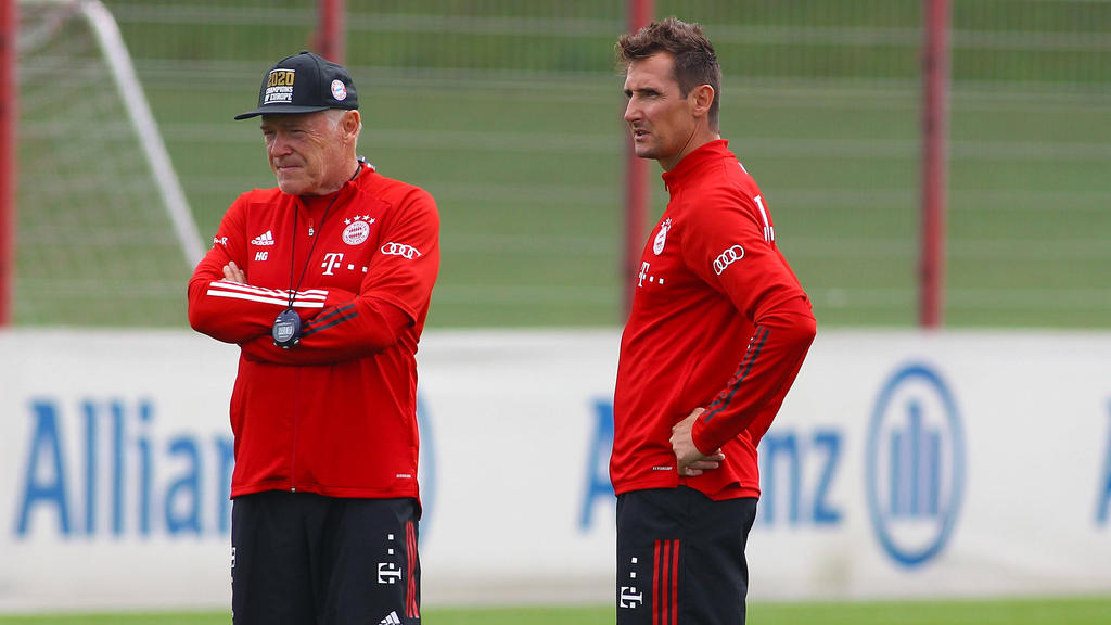 Verlassen den FC Bayern im Sommer: Hermann Gerland (l.) und Miroslav Klose