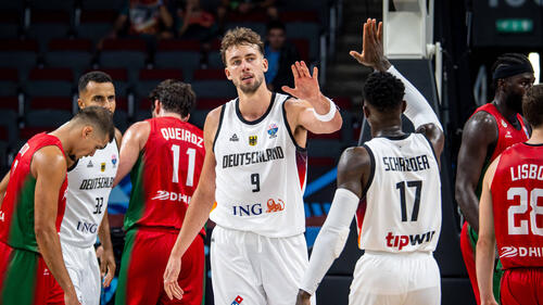 Franz Wagner und Dennis Schröder führten die DBB-Auswahl ins Viertelfinale der EM