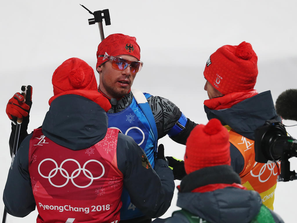 Hat das Karriereende noch nicht im Visier: Biathlon-Olympiasieger Arnd Peiffer Hat das Karriereende noch nicht im Visier: Biathlon-Olympiasieger Arnd Peiffer