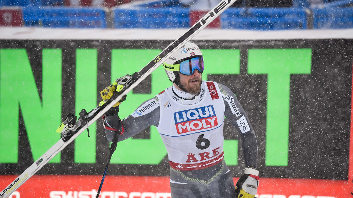 Kjetil Jansrud zeigte einen furiosen Lauf in Are