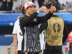 Lukas Podolski verabschiedet sich aus der deutschen Nationalmannschaft