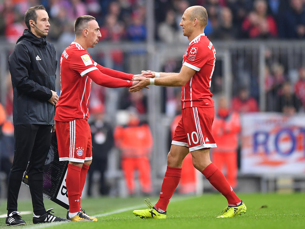 Franck Ribéry (l.) und Arjen Robben haben dem Bayern-Spiel über Jahre ihren Stempel aufgedrückt