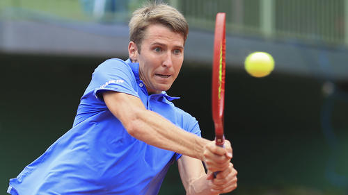 Tennis-Profi Cedric-Marcel Stebe steht im Achtelfinale