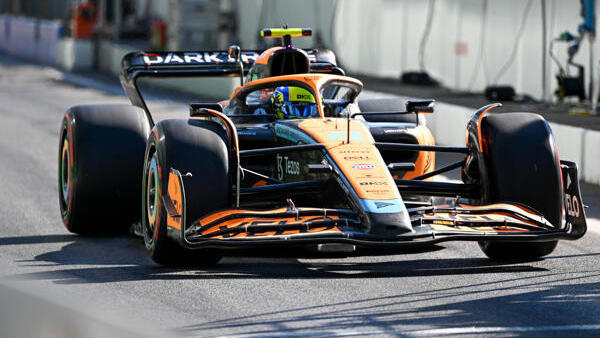 McLaren-Pilot Lando Norris in Monza