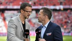 Lothar Matthäus (r.) spricht sich für Fredi Bobic als DFB-Geschäftsführer aus