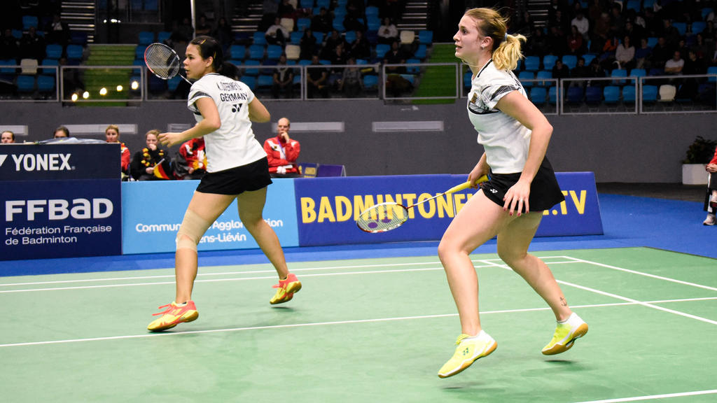 Die deutschen Badminton-Damen verloren das EM-Endspiel gegen Dänemark Die deutschen Badminton-Damen verloren das EM-Endspiel gegen Dänemark