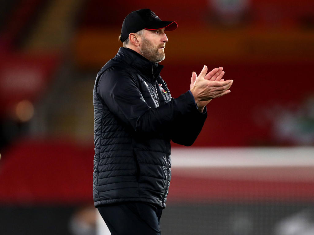 Ralph Hasenhüttl war trotz der Niederlage sehr zufrieden mit seinem Team Ralph Hasenhüttl war trotz der Niederlage sehr zufrieden mit seinem Team