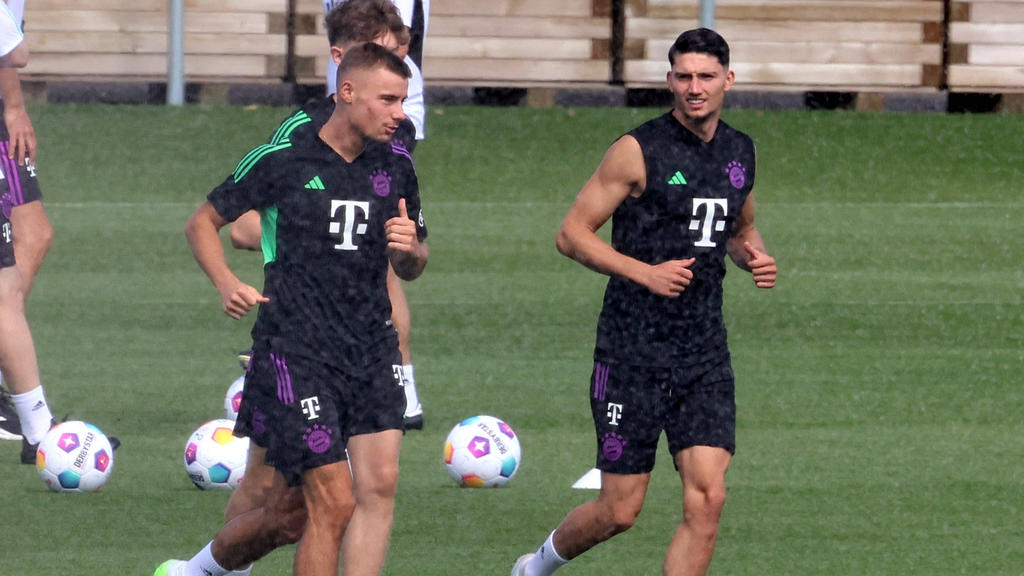 Gabriel Vidovic (l.) hat angeblich keine Perspektive beim FC Bayern mehr Gabriel Vidovic (l.) hat angeblich keine Perspektive beim FC Bayern mehr