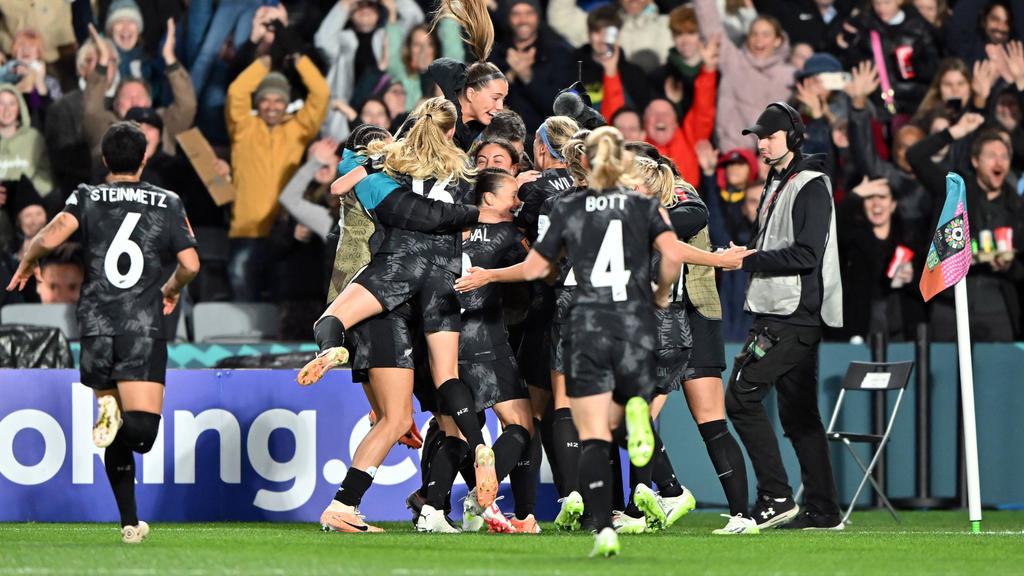 Neuseeland feierte bei der Heim-WM einen knappen Sieg gegen Norwegen
