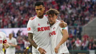 Davie Selke (l.) könnte den 1. FC Köln im Sommer verlassen