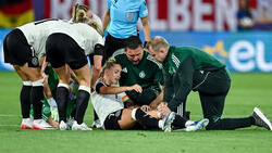 Giulia Gwinn brach bereits auf dem Feld in Tränen aus