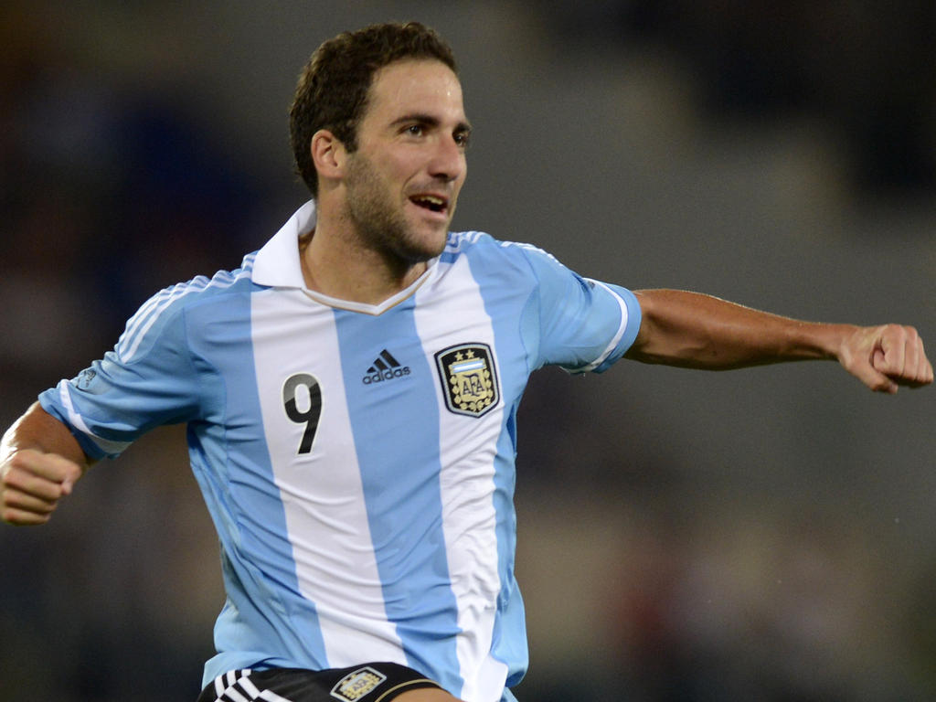 Gonzalo Higuaí­n brachte Argentinien auf die Siegerstraße