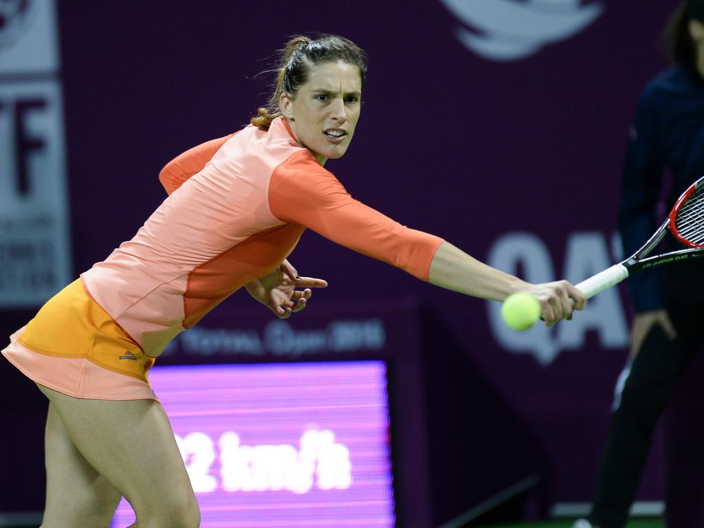 Andrea Petkovic spielt derzeit in Doha ein gutes Turnier