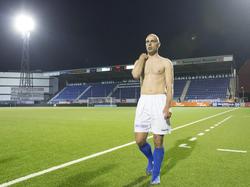 Anthony Lurling loopt van het veld af na de laatste competitiewedstrijd van FC Den Bosch in het Jupiler League-seizoen 2014/2015. Mede via een goal van Lurling wordt het 3-3 tegen Almere City. (08-05-2015)