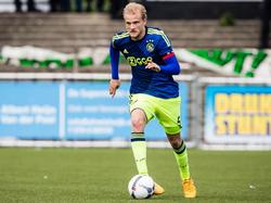 In wat voorlopig zijn laatste wedstrijd in het shirt van Ajax kan zijn, is Nicolai Boilesen aanvoerder. In het laatste competitieduel van het seizoen 2014/2015 draagt de Deense verdediger de aanvoerdersband tegen FC Dordrecht. (17-05-2015)