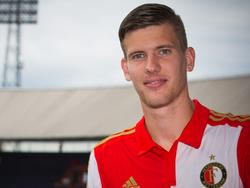 De transfer van Michiel Kramer naar zijn favoriete club Feyenoord is rond. De spits maakt de overstap van ADO Den Haag naar De Kuip. (08-08-2015)