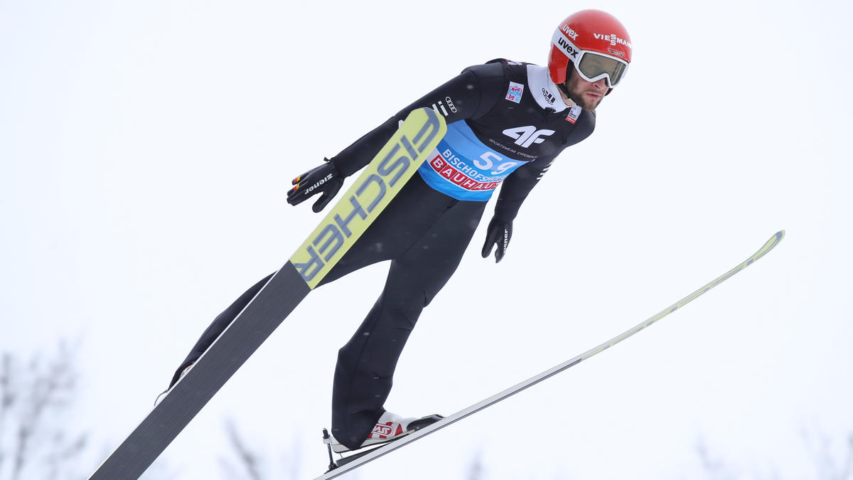 Markus Eisenbichler sprang auf den zweiten Platz Markus Eisenbichler sprang auf den zweiten Platz