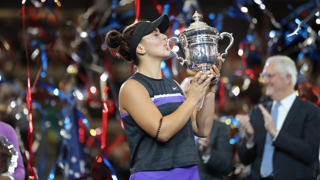 Bianca Andreescu triumphierte als erste Kanadierin im Einzel bei einem Major Bianca Andreescu triumphierte als erste Kanadierin im Einzel bei einem Major