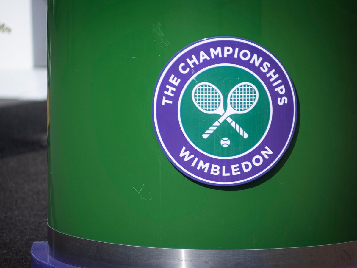Das Logo der Wimbledon Championships.