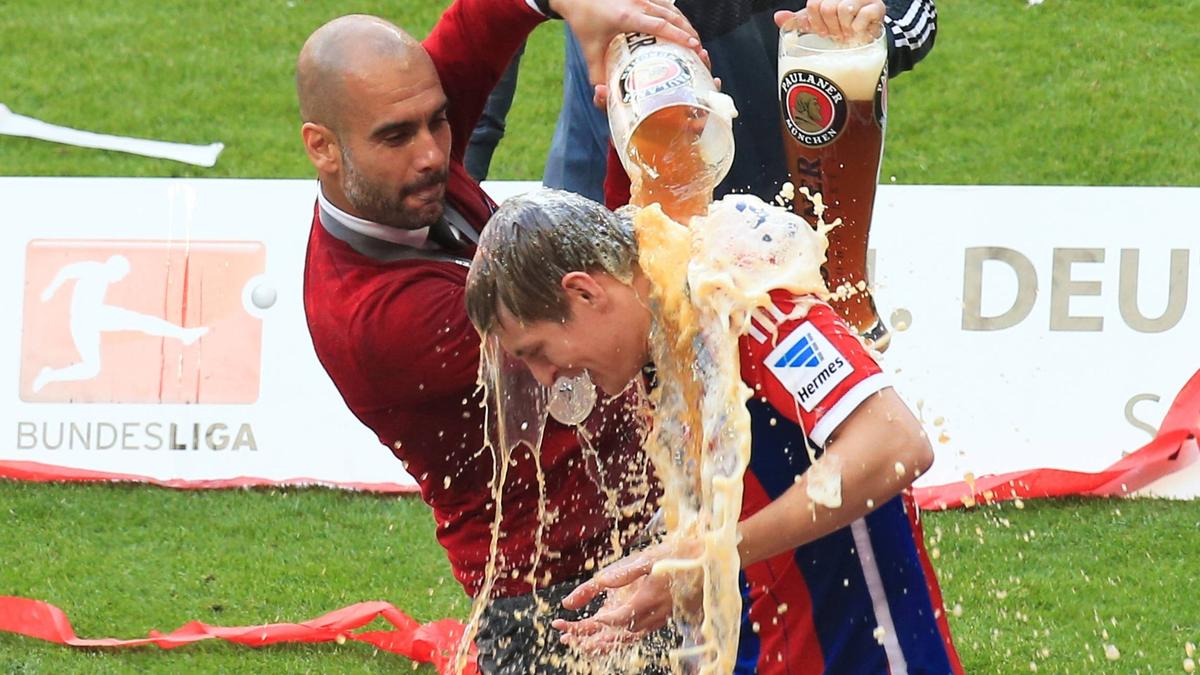 Toni Kroos und Pep Guardiola feierten mit dem FC Bayern große Erfolge Toni Kroos und Pep Guardiola feierten mit dem FC Bayern große Erfolge