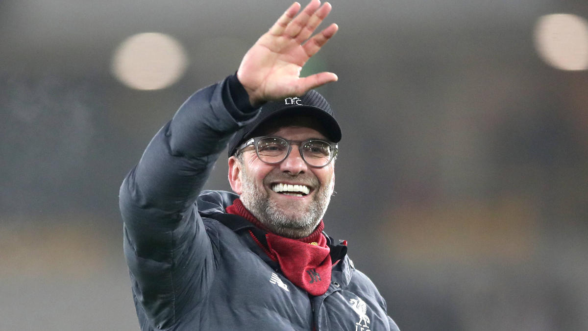 Jürgen Klopp steht mit seinen Reds als Meister fest Jürgen Klopp steht mit seinen Reds als Meister fest