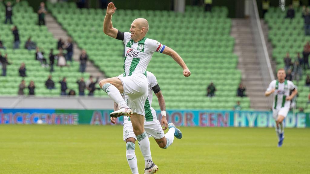 Arjen Robben löst in Groningen einen Hype aus