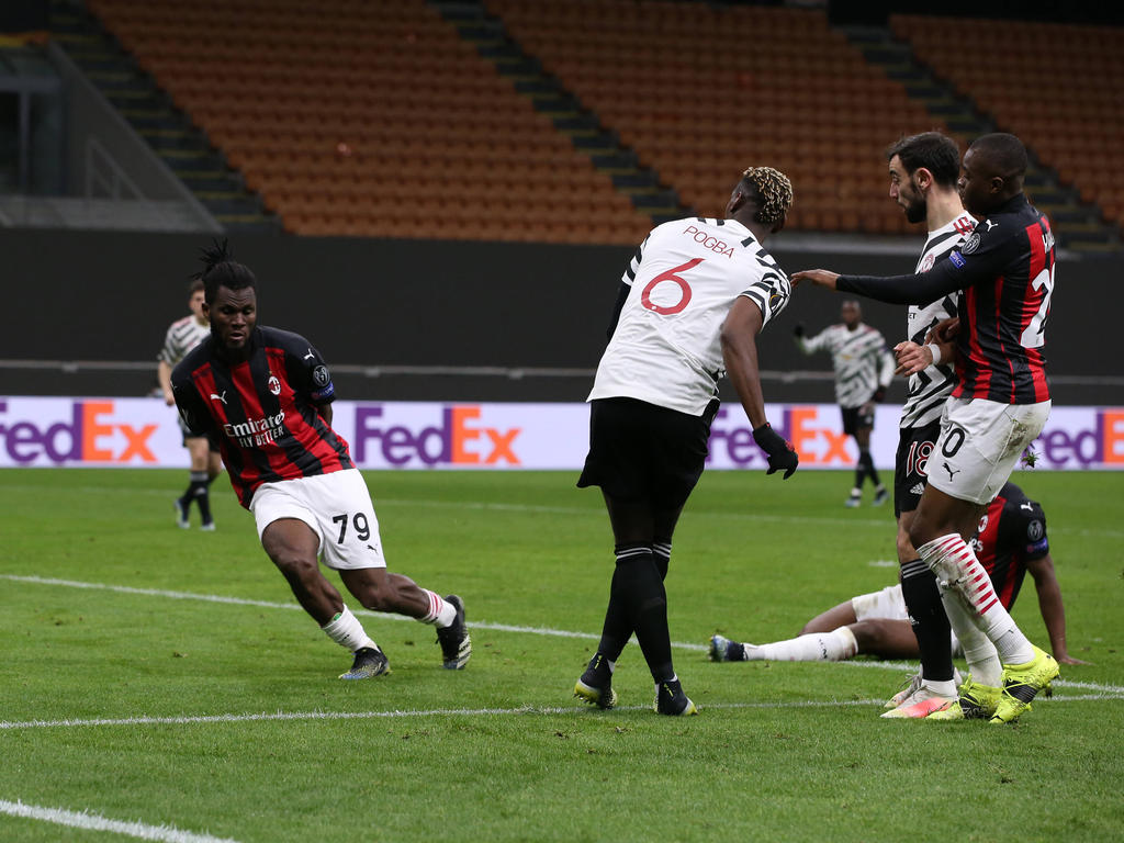 Paul Pogba schoss Manchester United in Mailand zum Sieg