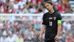 Luka Modric ist mit Kroatien ausgeschieden