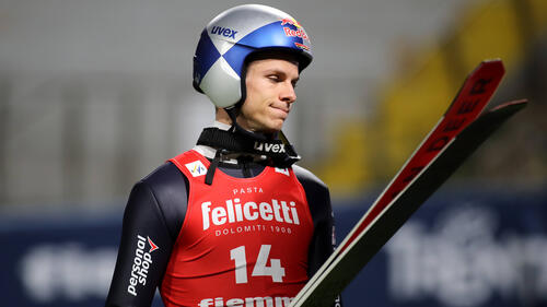 Andreas Wellinger erlebte bei seinem Start in die Sommersaison eine bittere Enttäuschung