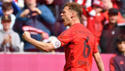 Joshua Kimmich zeigt beim FC Bayern Emotionen