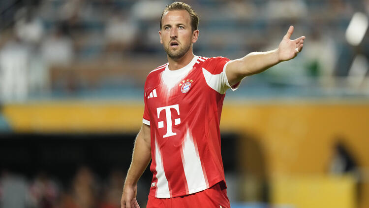 Der 31-jährige Harry Kane steht noch bis Sommer 2027 beim FC Bayern unter Vertrag