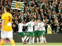 Die Grün-Weißen jubeln über das Comeback in der Allsvenskan
