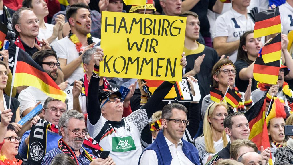 Die Deutschland-Fans sind in Stimmung Die Deutschland-Fans sind in Stimmung