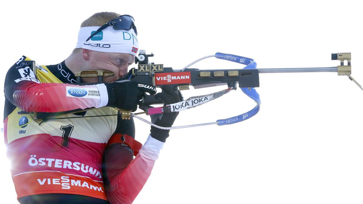 Johannes Bö peilt den WM-Titel im Einzel an Johannes Bö peilt den WM-Titel im Einzel an