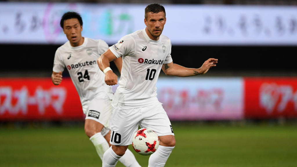 Lukas Podolski steckt mit seinem Verein im Tabellen-Mittelfeld fest
