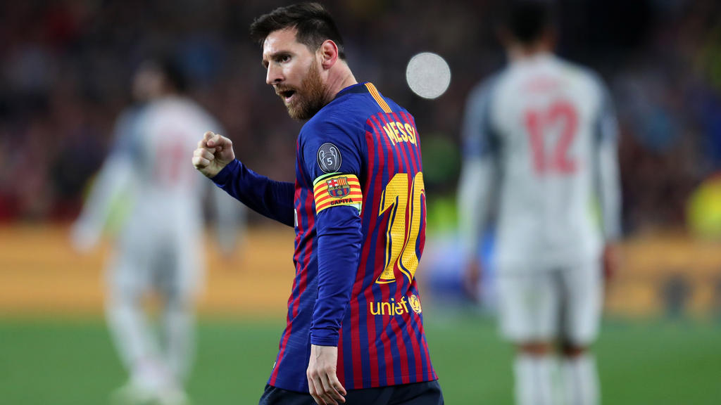 Messi marcó 12 goles en la temporada 2018-2019 de la Champions.